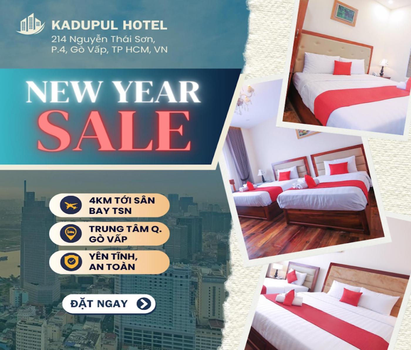 הו צ'י מין סיטי Kadupul Hotel Nguyen Thai Son מראה חיצוני תמונה
